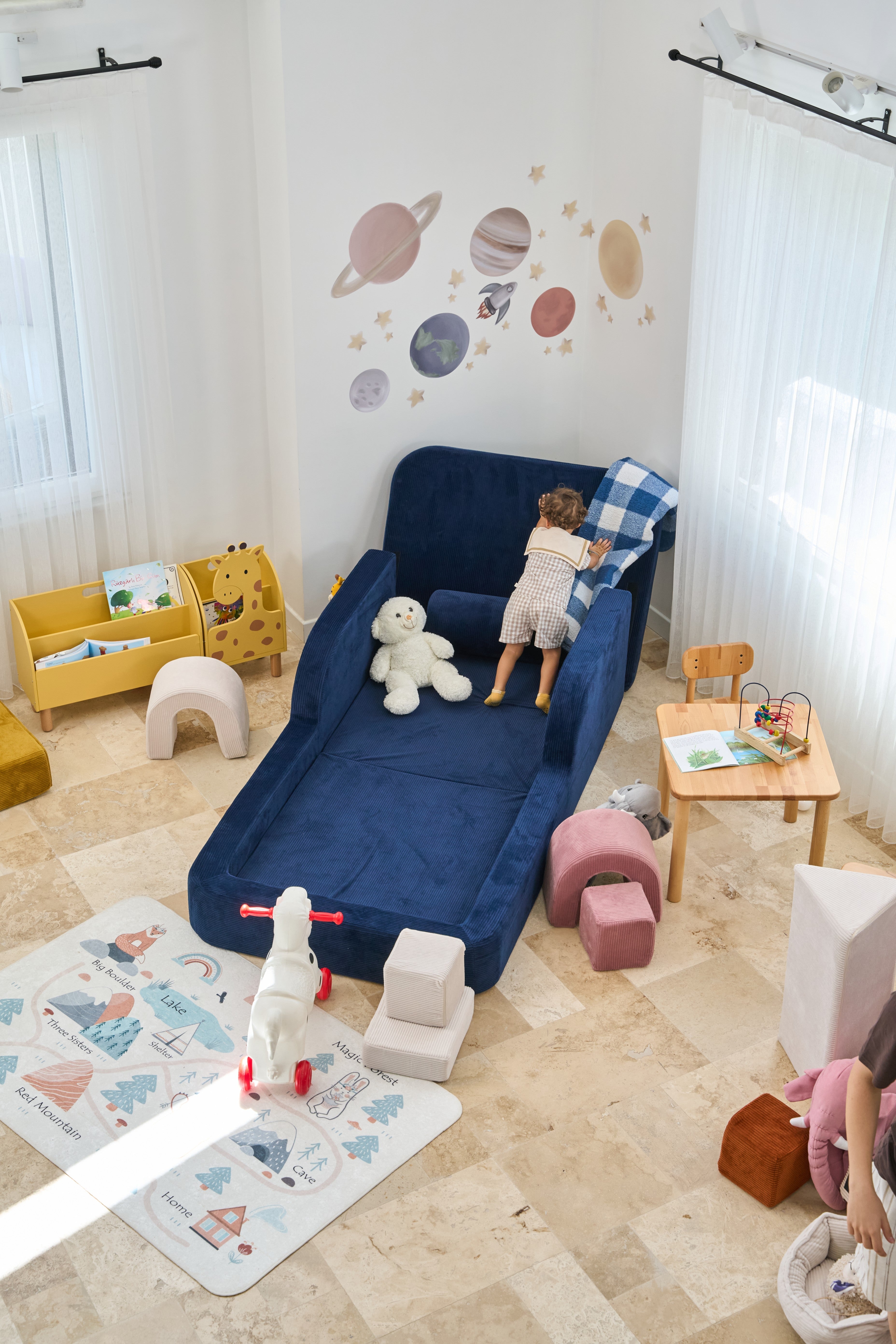 Tek Kişilik Funbed ® Lacivert