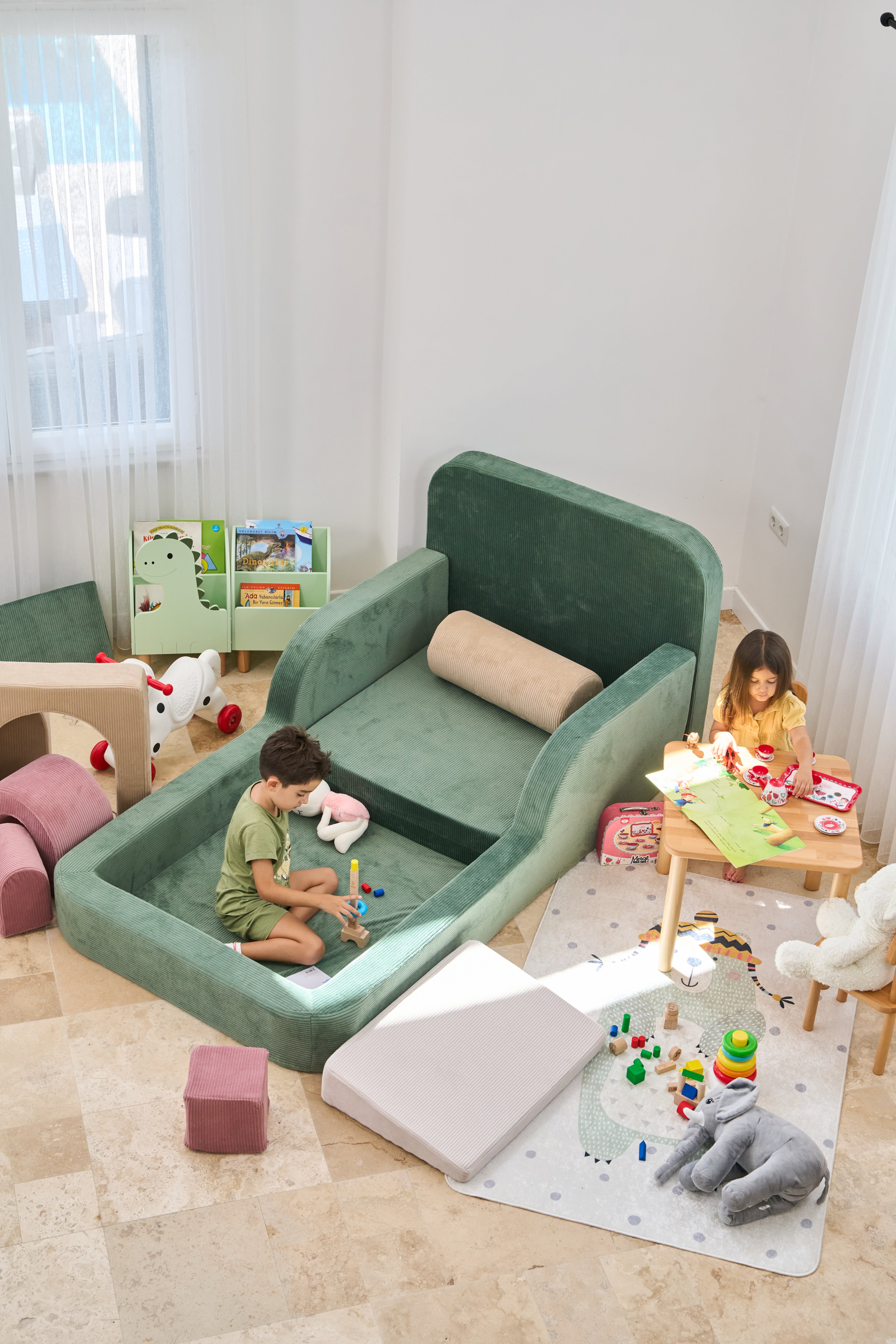 Tek Kişilik Funbed ® Su Yeşili