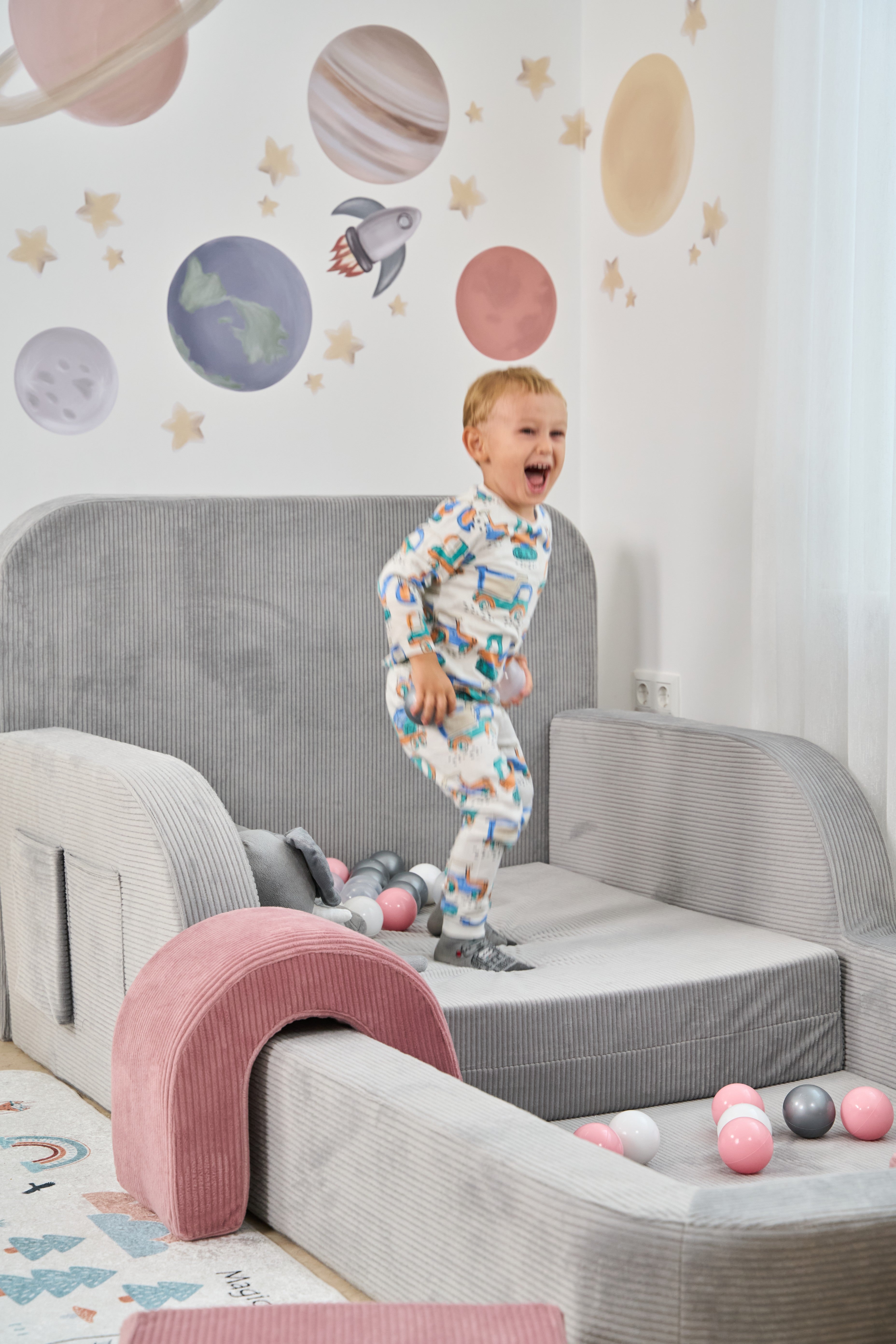 Tek Kişilik Funbed ® Gri