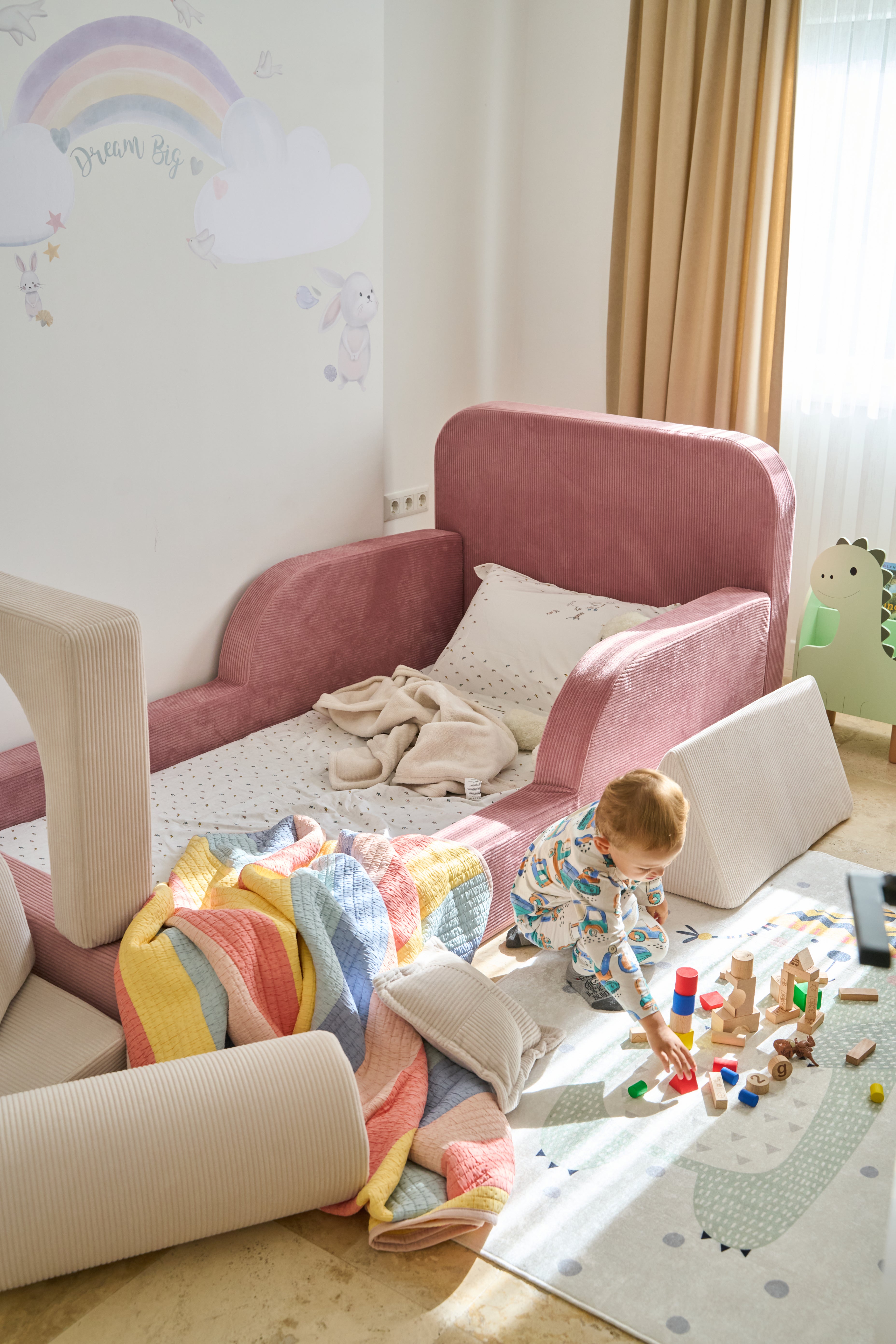 Tek Kişilik Funbed ® Pembe