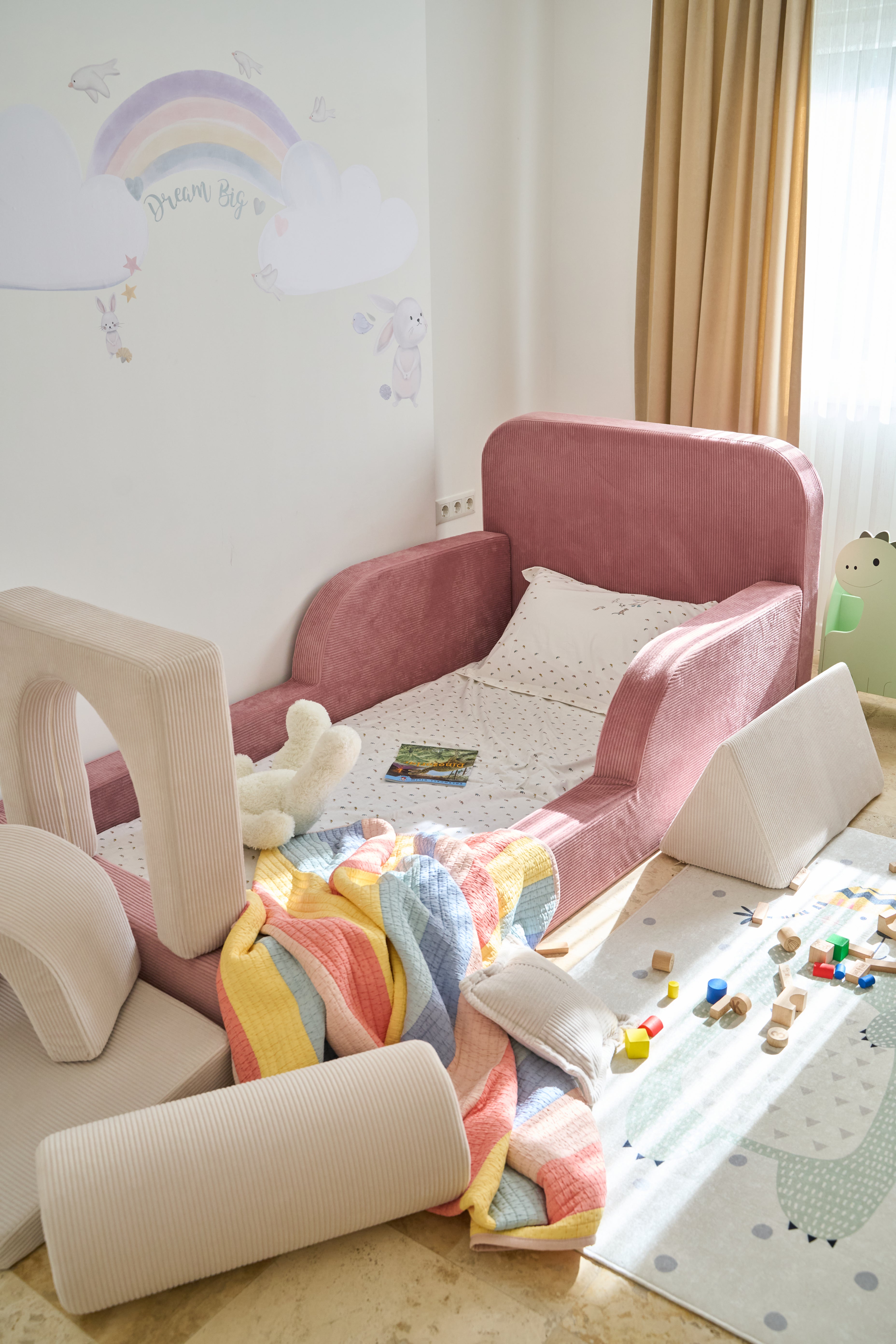 Tek Kişilik Funbed ® Pembe