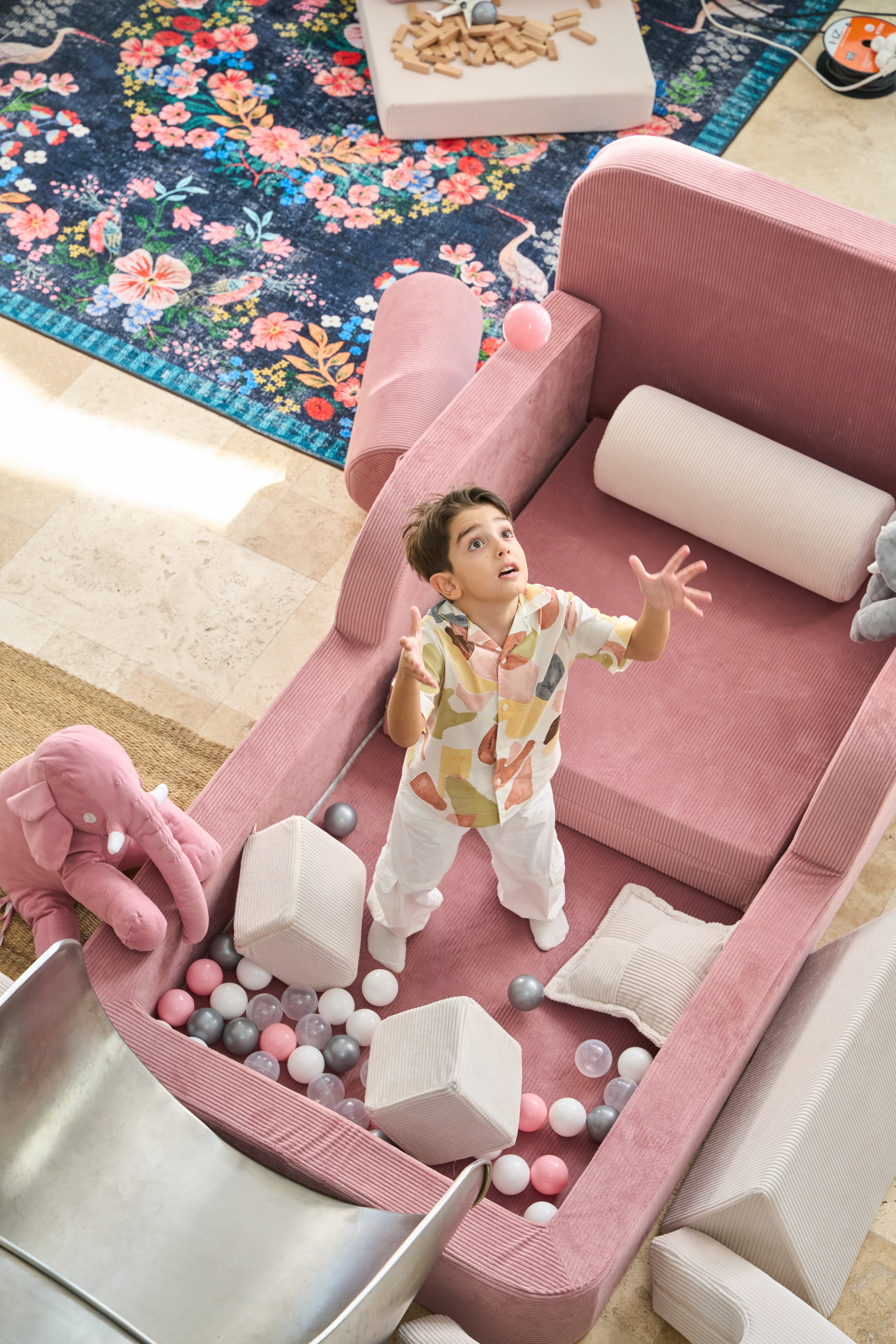 Tek Kişilik Funbed ® Pembe