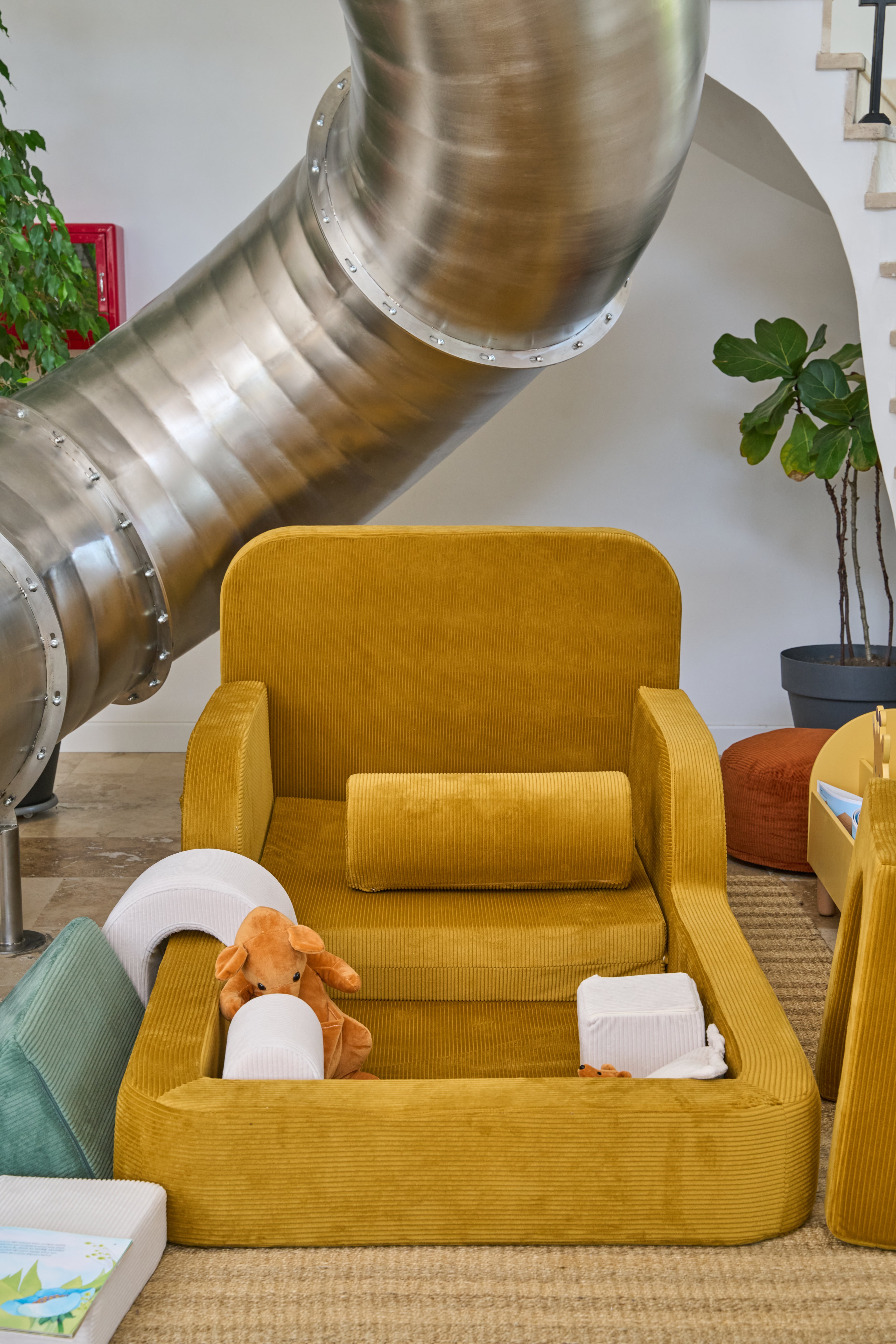 Tek Kişilik Funbed ® Hardal