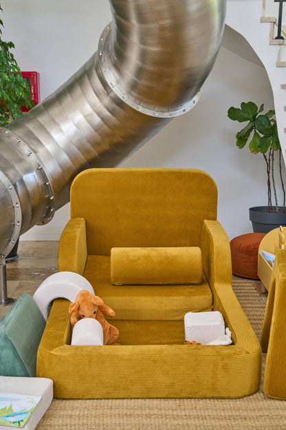 Tek Kişilik Funbed ® Hardal