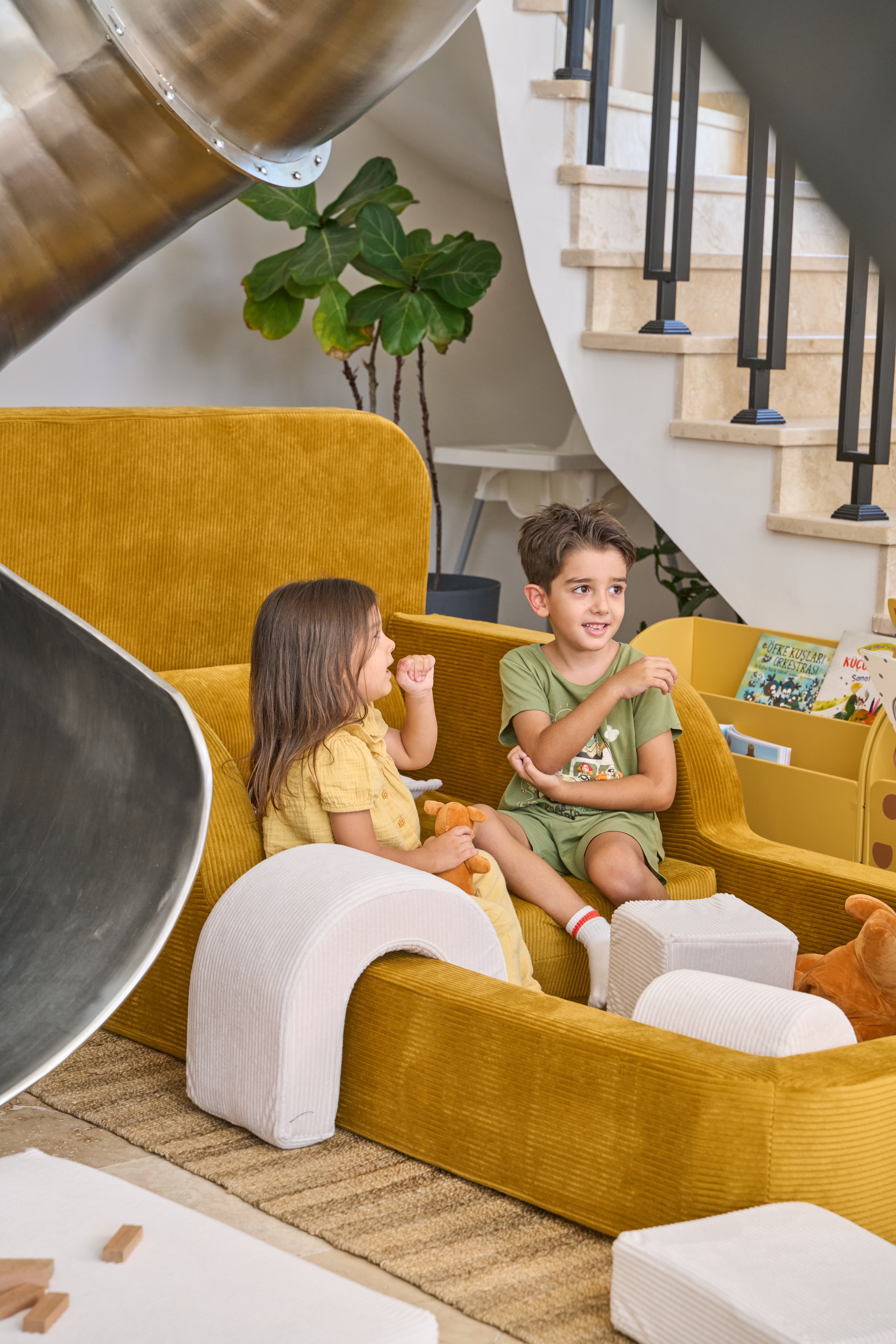 Tek Kişilik Funbed ® Hardal