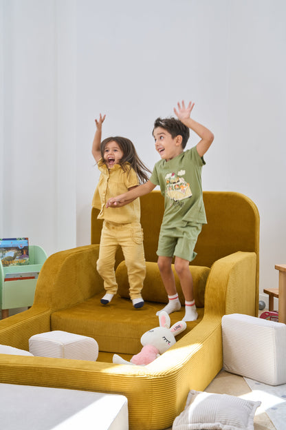 Tek Kişilik Funbed ® Hardal