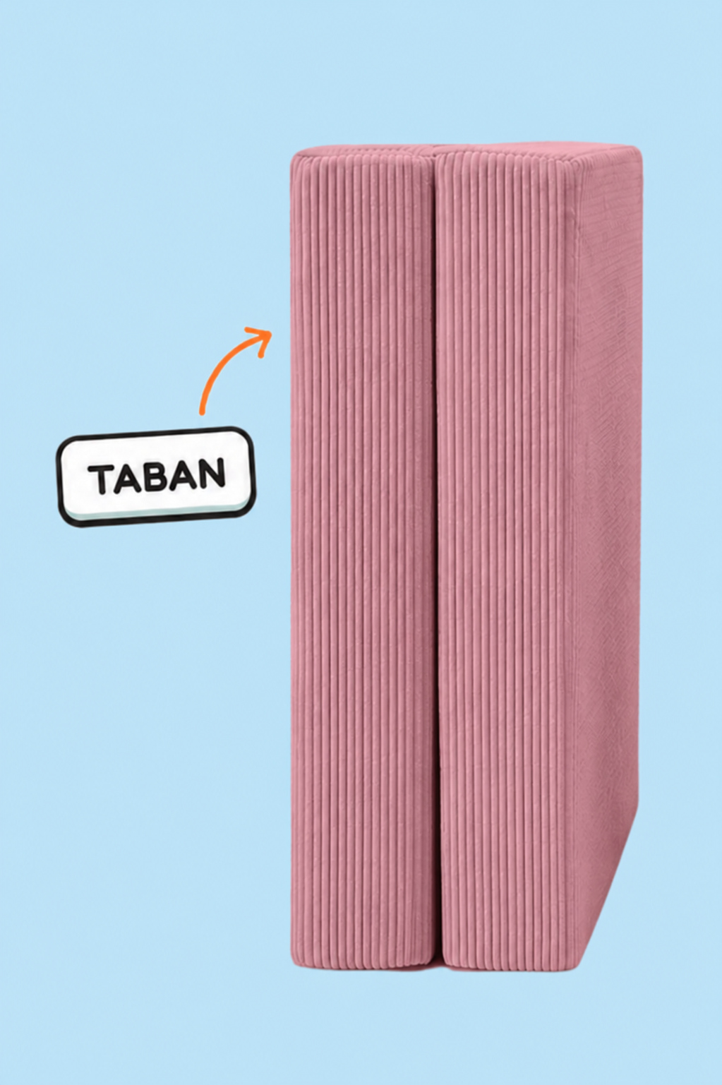 Funbed Sofa Çocuk Oyun Koltuğu, Modüler Katlanır Yatak ve Oyun Minderi Seti, Süngerli Güvenli Çocuk Kanepe